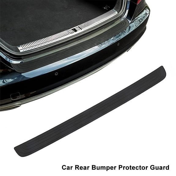 Car Rear Bumper Protector Guard Anti-Scratch Collosion Rubber Trunk Door Entry Guards Non-Slip Vehicle Bumper Protection Strip