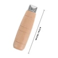 thumbnail image 4 of OULII 2Sets Multi Color 10.5x3cm Wood Metal Cutter Handle Ergonomic Replacement Grip, 4 of 8