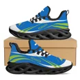 thumbnail image 1 of Zapatillas de baloncesto ligeras y transpirables con diseño de la bandera nacional de Nicaragua para exteriores y primavera., 1 of 6
