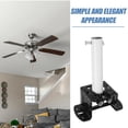 thumbnail image 4 of 1 Ensemble Accessoires pour Ventilateur de Plafond Support de Ventilateur de Plafond Kits de Montage de Ventilateur de Plafond avec Perche Support de Ventilateur de Plafond, 4 of 8