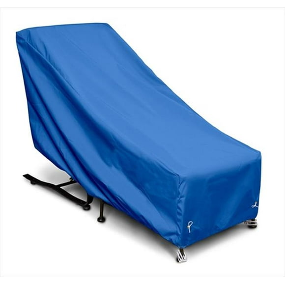 KoverRoos O2650 Weathermax Chair & Ottoman Cover&#44; Pacific Blue - 28 W x 54 D x 39 H in.