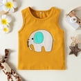 thumbnail image 4 of Dooleck Elephant Baby Clothes Animal Outfit Unisex Sleeveless Tops Shorts Pant Set, 4 of 8