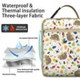 thumbnail image 2 of Sloth Insulated Lunch Bag Box Teen Reusable Lunch Tote Bag Fit Most Bento Boxes Lunch Box Containers Office Travel, 2 of 6