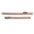 thumbnail image 3 of Correa de reloj de malla de acero inoxidable, accesorio de repuesto de correa de reloj tejida para hombres y mujeres, oro rosa de 0,31 pulgadas, 3 of 5