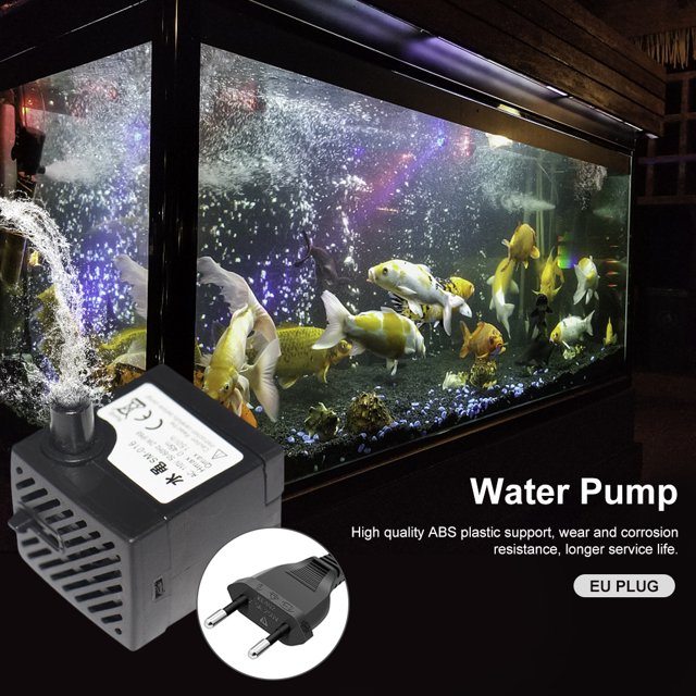 Bomba de fuente de agua sumergible ultrasilenciosa de 150 l/h para estanque de pecera (UE) Ndcxsfigh Nuevos Originales