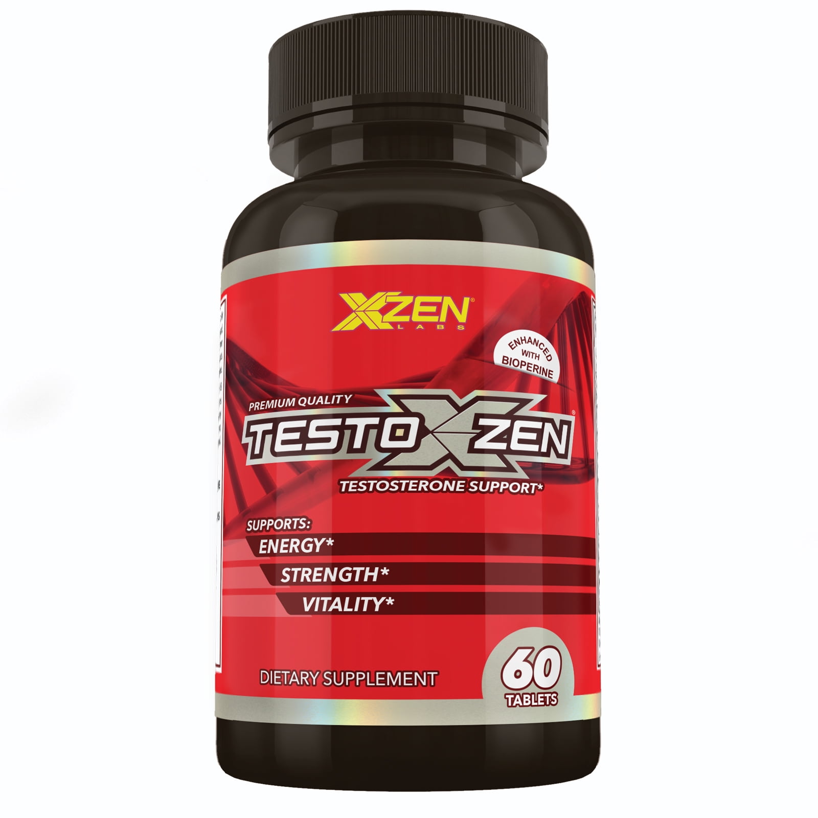 XZEN Testoxzen Testosterone Booster Supplement for Men 60 Tablets