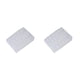 thumbnail image 4 of Seitruly Paquete de 50 pestañas de silicona para uñas, autoadhesivas, accesorios para mujeres, grifo adhesivo, pasador de doble cara, diseño 2piezas, 4 of 6