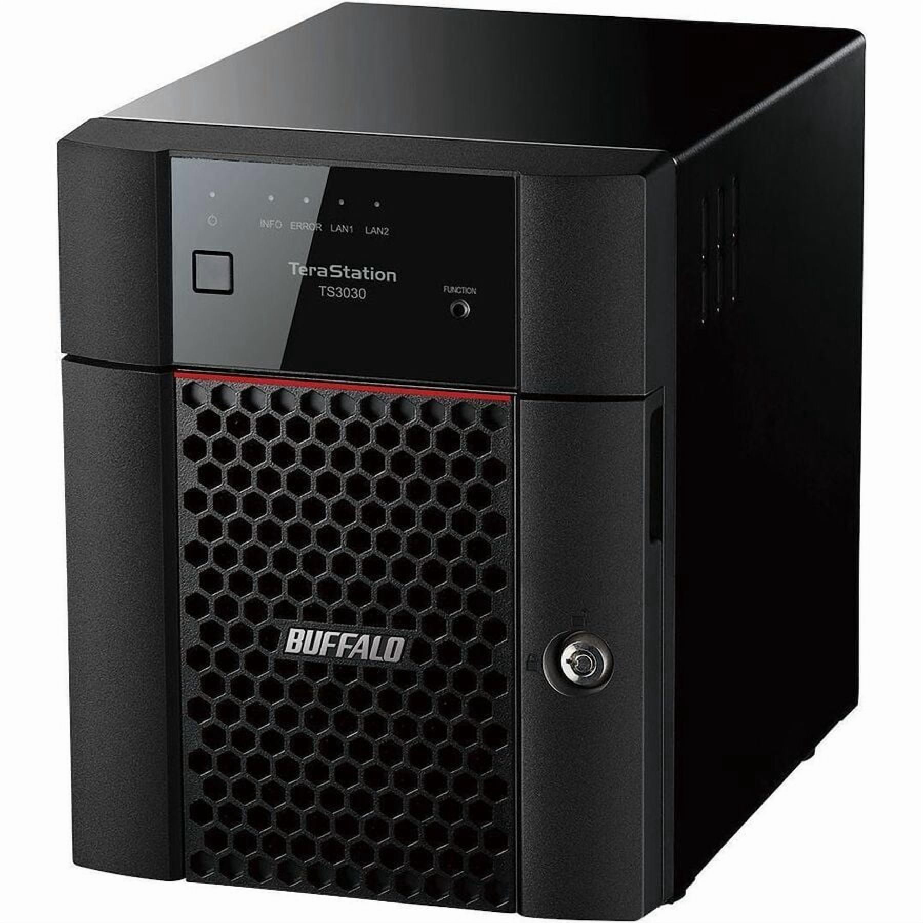 BUFFALO TeraStation TS3410DN 本体　8TB Buffalo TeraStation 8TB 3410DN SAN/NAS Storage System - Walmart.com