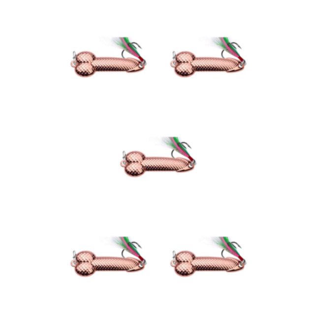 serony Glitter Fishing Lure Add Some Sparkle To Fishing Technique Suitable For Most Rose Gold 21g 5Set