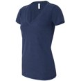 thumbnail image 3 of Bella + Canvas T-Shirt à Manches Courtes Col en V Profond pour Femmes, 3 of 6