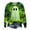 Green, variant on Ladies Winter Cute Blouse Halloween Pumpkin Face Fall Sweatshirt Party Long Sleeve Pullover Tops