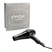 Croc, Digital Display Professional Tourmaline Ceramic Hair Dryer, Black