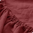 thumbnail image 6 of Bare Home Rosewood Sandwashed Microfiber Sheet Set, Wrinkle Resistant, Deep Pocket, Queen, 6 of 7
