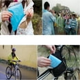 thumbnail image 4 of 4Pcs Disposable Rain Poncho - Waterproof, Lightweight, One Size Fits All, Emergency/Outdoor Events, 4 of 6