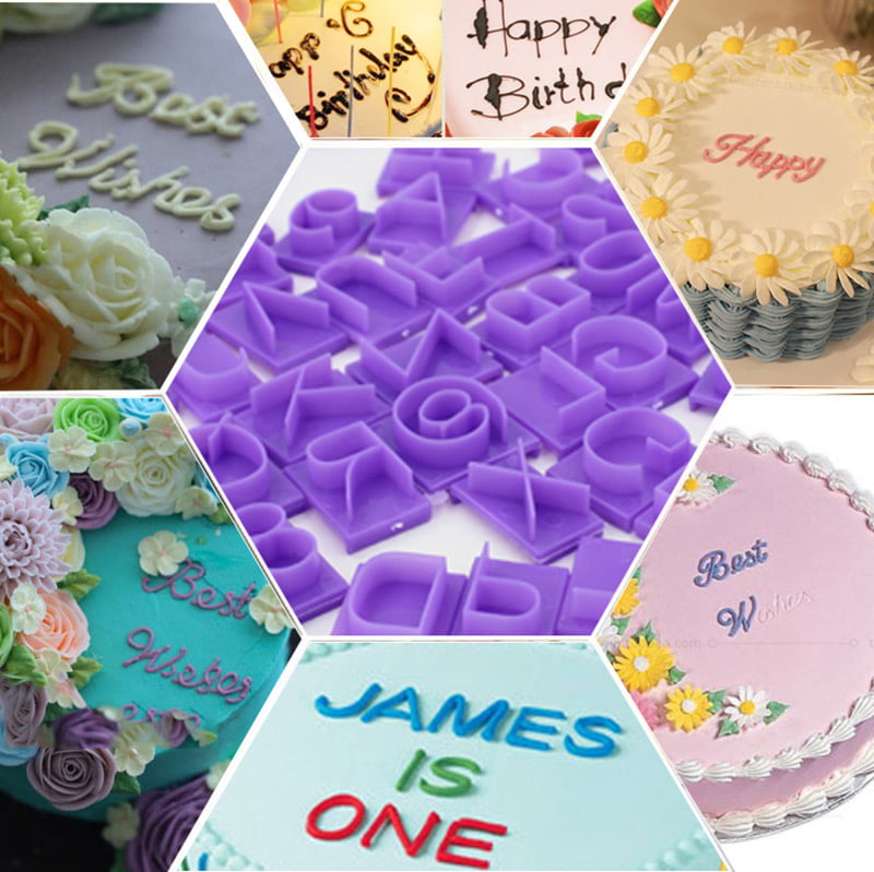 Details about   40pcs/set Letters Number Cake Decorating Cookie Mold Fondant Biscuit Cutter DIY