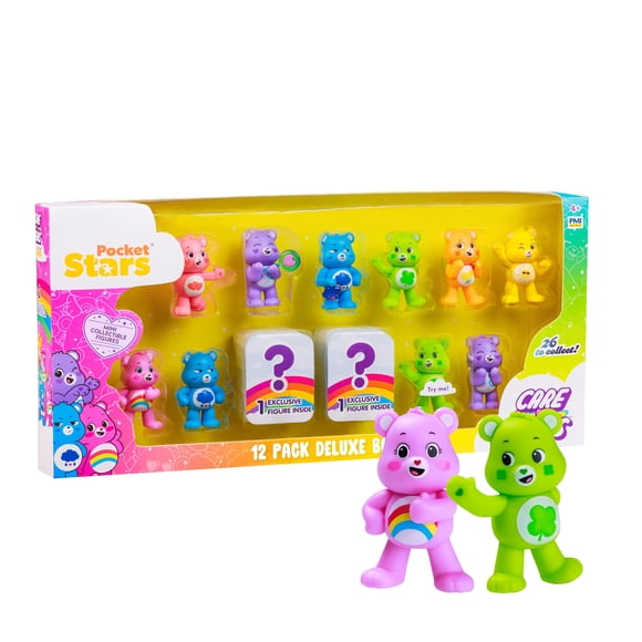 Figuras mini coleccionables P.M.I. Care Bears paquete de 12