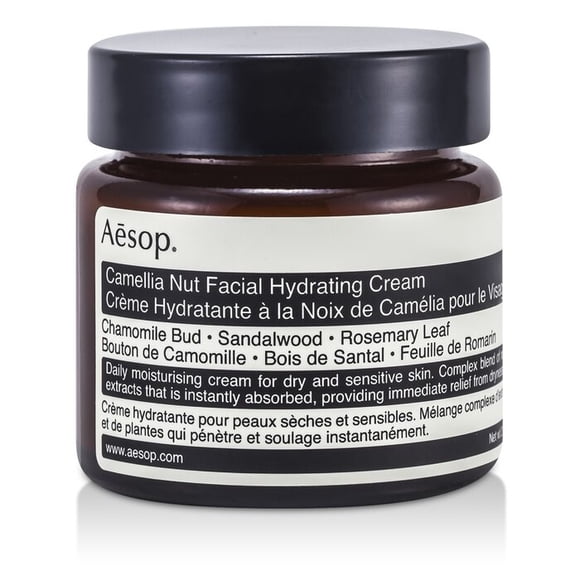 Crema Hidratante Facial Aesop Camellia Nut para Pieles Sensibles