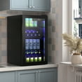 thumbnail image 4 of Goplus 120 Can Beverage Refrigerator Beer Wine Soda Drink Cooler Mini Fridge, 4 of 12