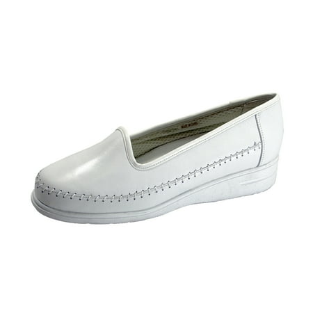 

24 HOUR COMFORT Kya Women s Wide Width Comfort Leather Loafers