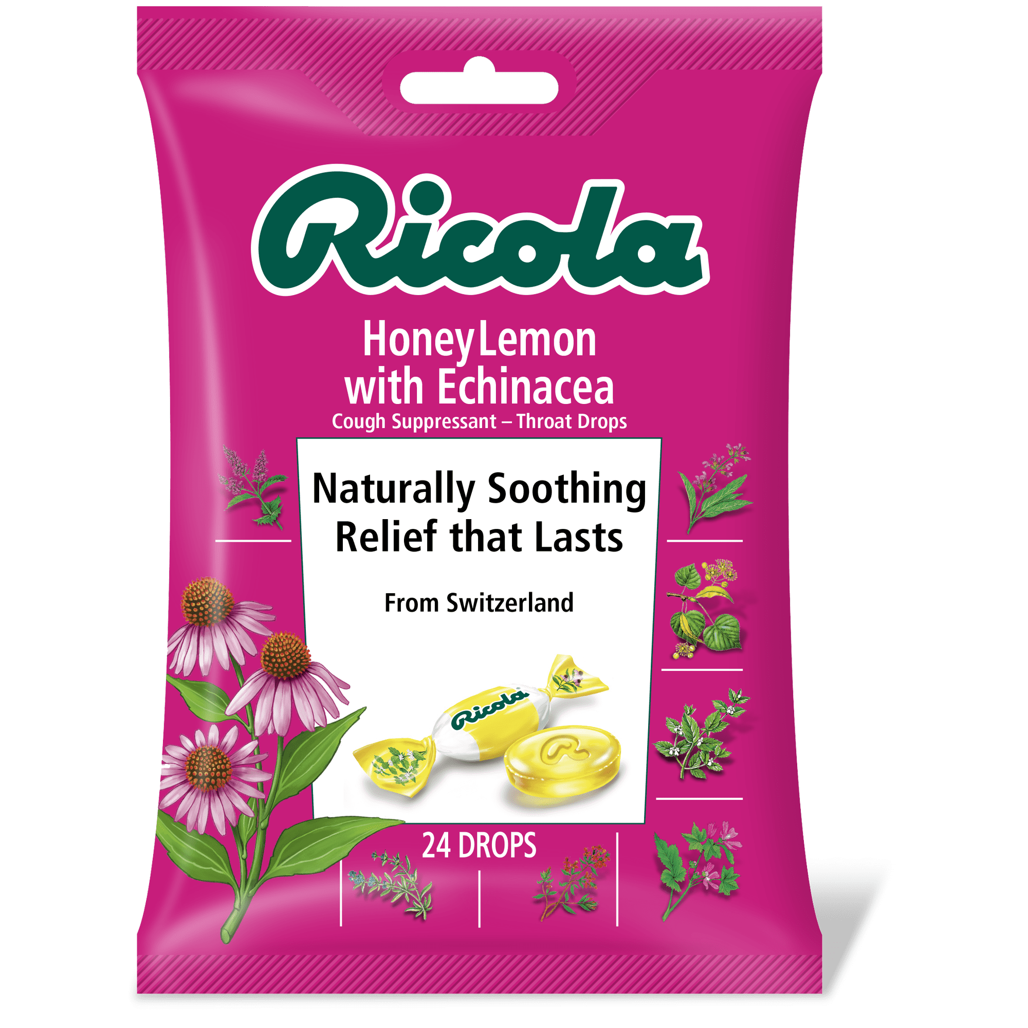 Ech. Honey-Lemon Bags 24 Ct.