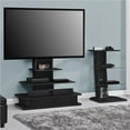 Ameriwood Home Galaxy TV Stand with Mount and Drawers for TVs up to 70