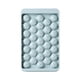 thumbnail image 3 of Molde creativo de grado alimenticio PP para hacer cubitos de hielo para herramienta de cocina casera (azul redondo) Sywqhk Libre de BPA, 3 of 4