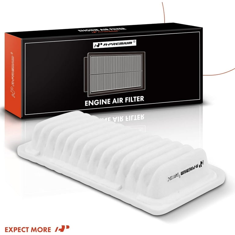 A-Premium 2-Pack Engine Air Filter – Fits Toyota Echo 2000-2005 & Scion XA/xB 2004-2006, L4 1.5L, Replaces CA9115, 17801-21030