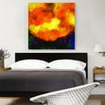 thumbnail image 2 of ARTCANVAS Orange Fire Opal Precious Stone Gemstone Jewel Canvas Art Print - Size: 36" x 36" (1.50" Deep), 2 of 9