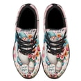 thumbnail image 2 of Happy Mother's Day Gnome Flowers Shoes Sneakers Black Size 6, 2 of 7