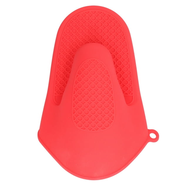 2 MANOPLAS DE HUNNO RESTENTES Al Calor, Manoplas de Silicona Gruesas para cocina, Guantes de Cocina Duraderos y Antidesgrafías, Protegén las Manos de Objetos Calientes