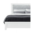 thumbnail image 5 of Miekor Furniture Omoda White Twin Bed With Led 66362, 5 of 5