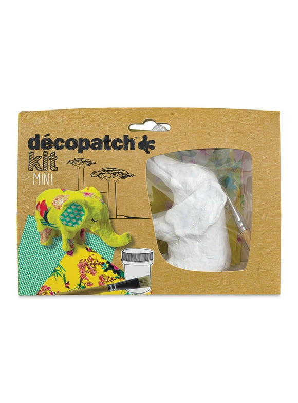 DecoPatch Paper Mache Elephant Kit