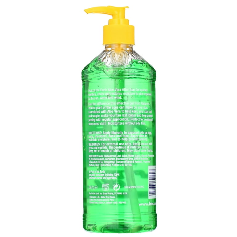 Fruit of the Earth Aloe Vera After Sun Gel - 20 oz