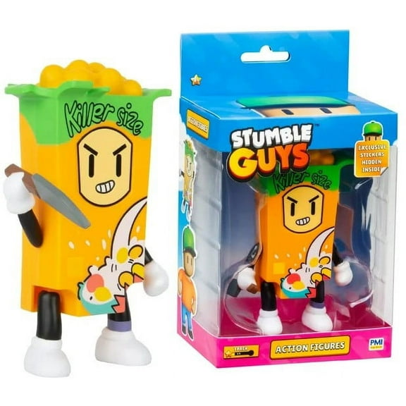 PMI Stumble Guys Collectible Cereal Killer Action Figures, 4.5"