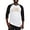 Black/White, variant on CafePress - Kawaii Hamster Pile Baseball Jersey - Cotton Baseball Jersey, 3/4 Raglan Sleeve Shirt