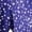 Ultra Blue Starburst, variant on Dreams & Co. Plus Size Button-Front Pajama