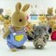 thumbnail image 4 of Familia de conejos de Pascua, animales del bosque, escala 1:12, accesorios para casas de muñecas, miniaturas, conejo, oso, reno, juego de simulación para niñas, regalo, 4 of 5
