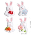 thumbnail image 4 of Dsscvnef Easter Decorations Mini Easter Bunny Easter Egg Refrigerator Sticker Home Party Decoration Present Refrigerator Sticker, 4 of 7