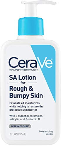 CeraVe SA Lotion Rough & Bumpy Skin Ounce | Vitamin D, Hyaluronic Acid, Salicylic Acid Acid Fragrance Free