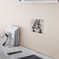 thumbnail image 6 of Haosy Light Switch Cover Plate 3 Gang Electrical Outlet Covers Gnome Rose Black White Hat Decorate Wall Plate 4.56”x4.48”, 6 of 8