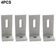 thumbnail image 1 of Solar Connector 90° Angle Design PV Connection Angle Aluminum Alloy 4/8 PCS, 1 of 1