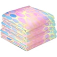 thumbnail image 4 of GZHJMY Colorful Leopard Kitchen Towels 18x28inch Ultra Soft Absorbent Quick Drying Kitchen Dish Towels Washable Cleaning Cloths Hand Towels Tea and Bar Towels, 4 Pack, 4 of 7