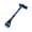 Blue, variant on KoRwelex Ice Scraper and Snow Brush for Car Windshield, 32" Extendable Snow Removal Tool with 360° Rotating Brush, Automotive Exterior Accessories and Winter Essentials for Cars, Trucks, SUVs