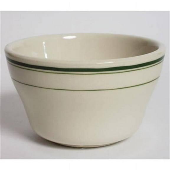 Tuxton TGB-004 Green Bay 8 Oz. Eggshell Bouillon Cup - 36 / CS