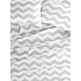 thumbnail image 3 of Ultra Soft 4-Piece Bed Sheets Set - Gray Arrow Printed Sheets for Twin Bedding by Comfort Canopy, 3 of 10