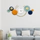 thumbnail image 1 of Reloj de pared de Metal, diseño artístico, reloj de pared silencioso, sin tictac, moderno, decorativo para dormitorio, Hotel, hogar, oficina, Arte de Horizontal Baoblaze Reloj de pared decorativo, 1 of 8