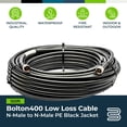 thumbnail image 2 of Cable coaxial Bolton Technical Bolton400 30 m N macho, 2 of 7