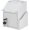 White, variant on Suggestion Box with Slot and Lock, Secure Metal Ballot Box for Donation or Comment Collection, Wall Mounted or Countertop Donation Boxes for Fundraising, For Office, School, or Event Use (Pink)