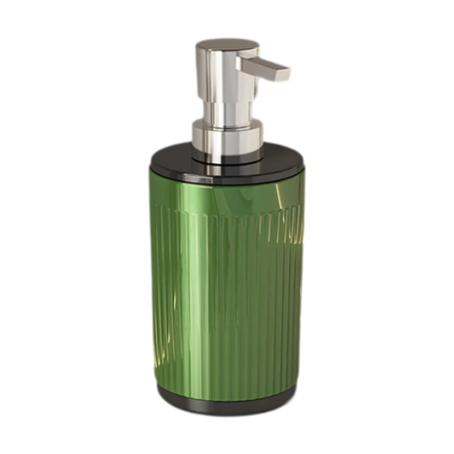 Dispensador de jabón líquido para manos, botella de loción vacía de 325 ml, elegante envase de loción Verde