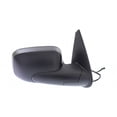 thumbnail image 2 of For Chevy HHR 2006 07 08 09 10 2011 Door Mirror Passenger Side | Power Glass | Textured-Black Cover | Replacement For GM1321367 | 20923832, 25848556, 2 of 6